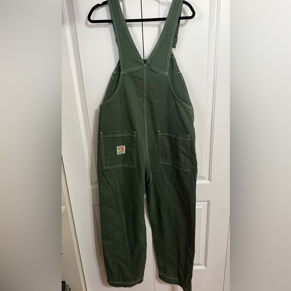 BIG BUD PRESS Emerald Green Overalls // Size M / NWOT - Picture 6 of 8